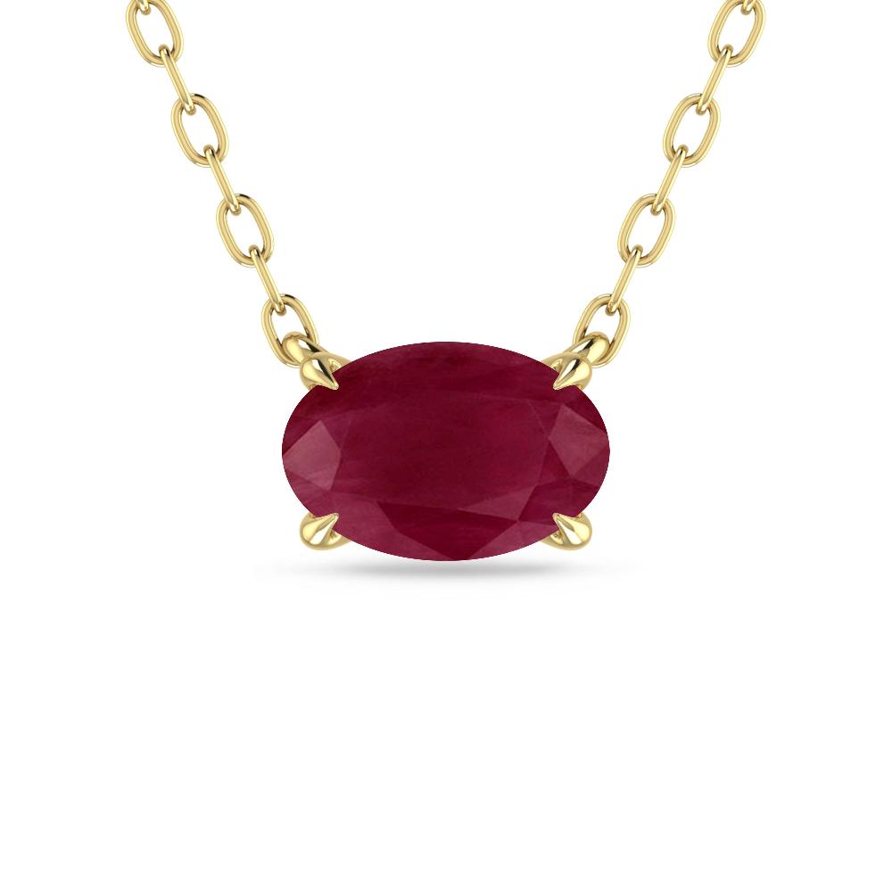 Yellow Gold - Ruby