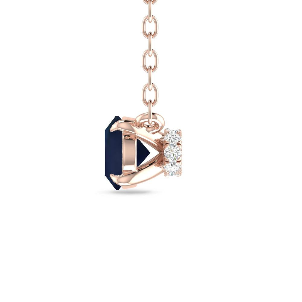 Rose Gold - Sapphire
