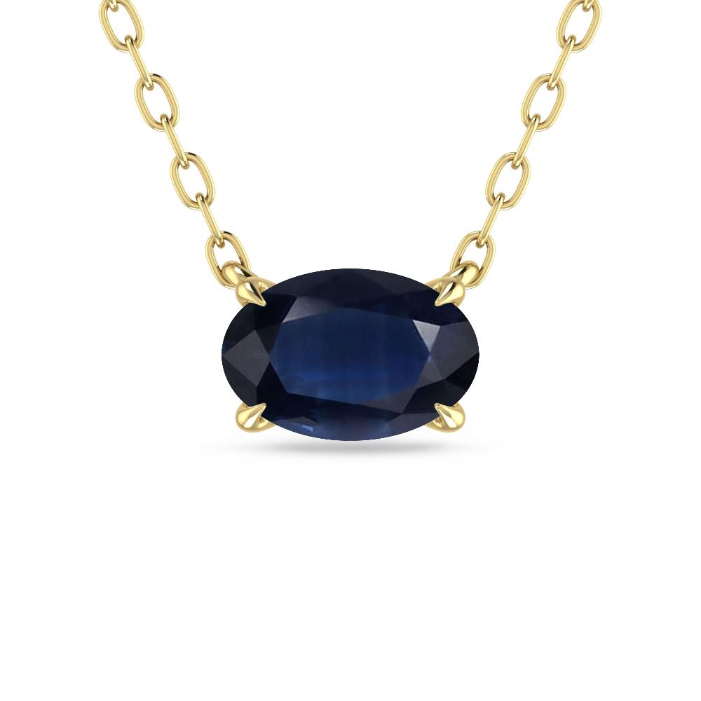 Yellow Gold - Sapphire