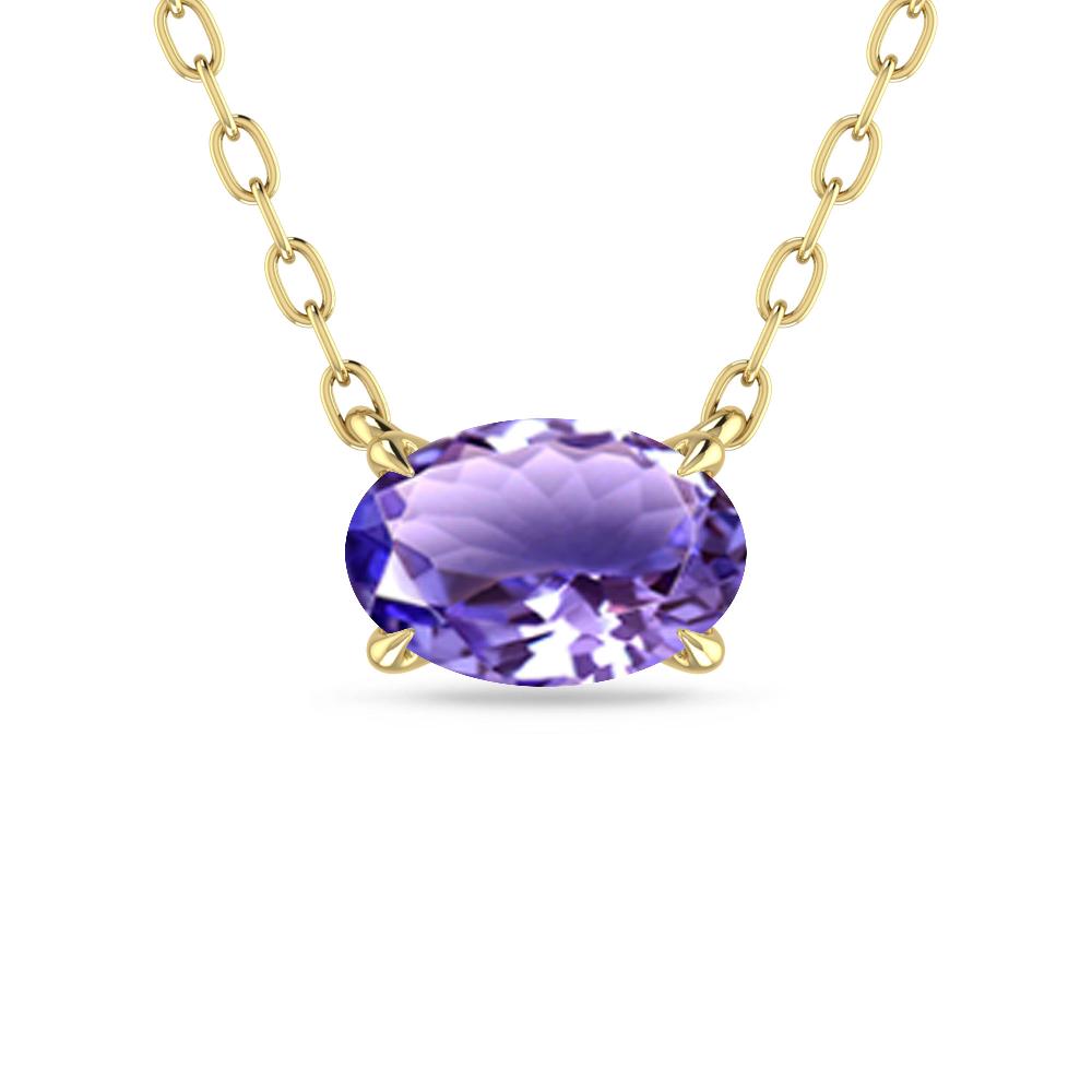 Yellow Gold - Tanzanite