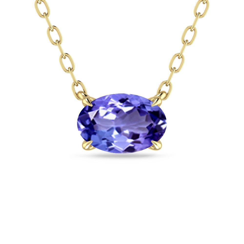 Yellow Gold - Tanzanite