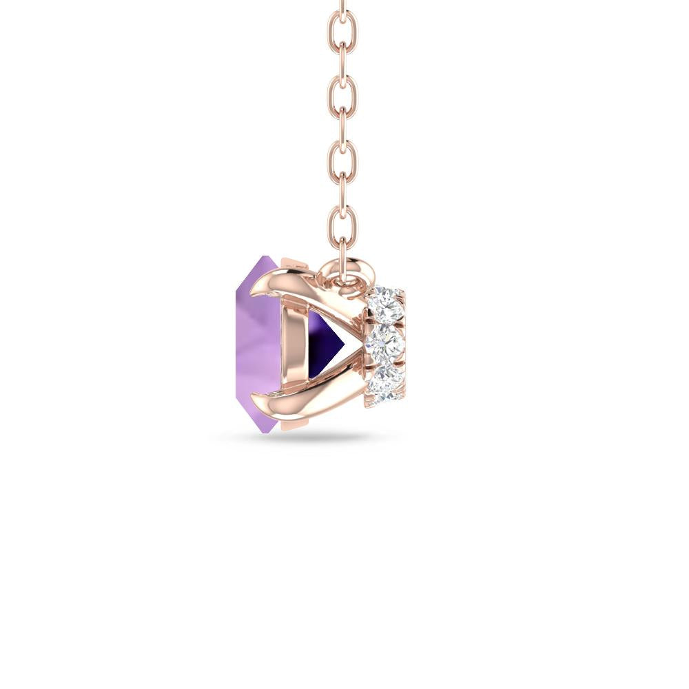 Rose Gold - Amethyst