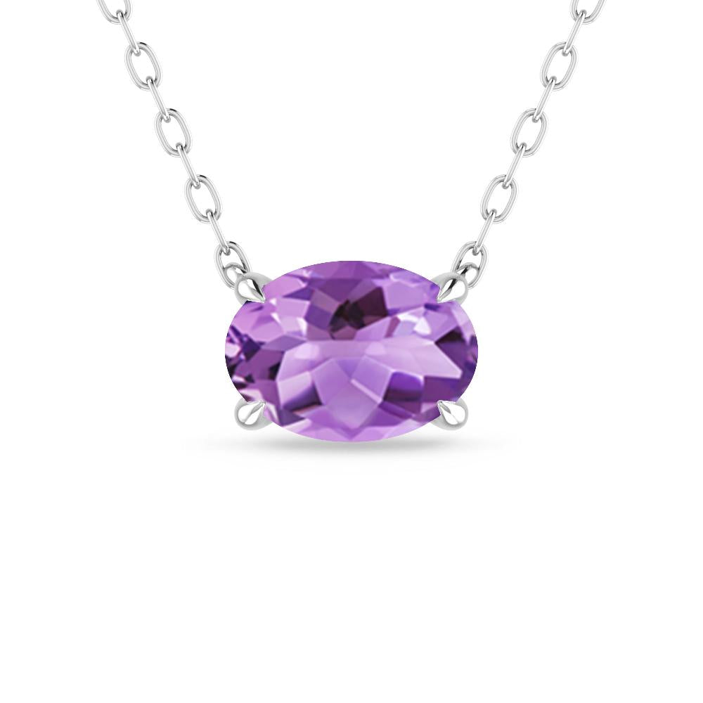 White Gold - Amethyst
