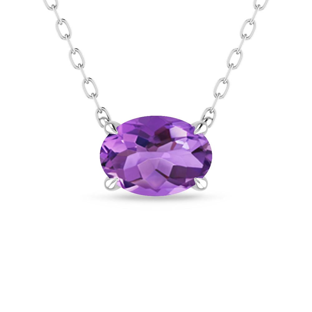 White Gold - Amethyst