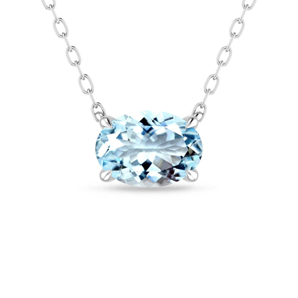 White Gold - Aquamarine
