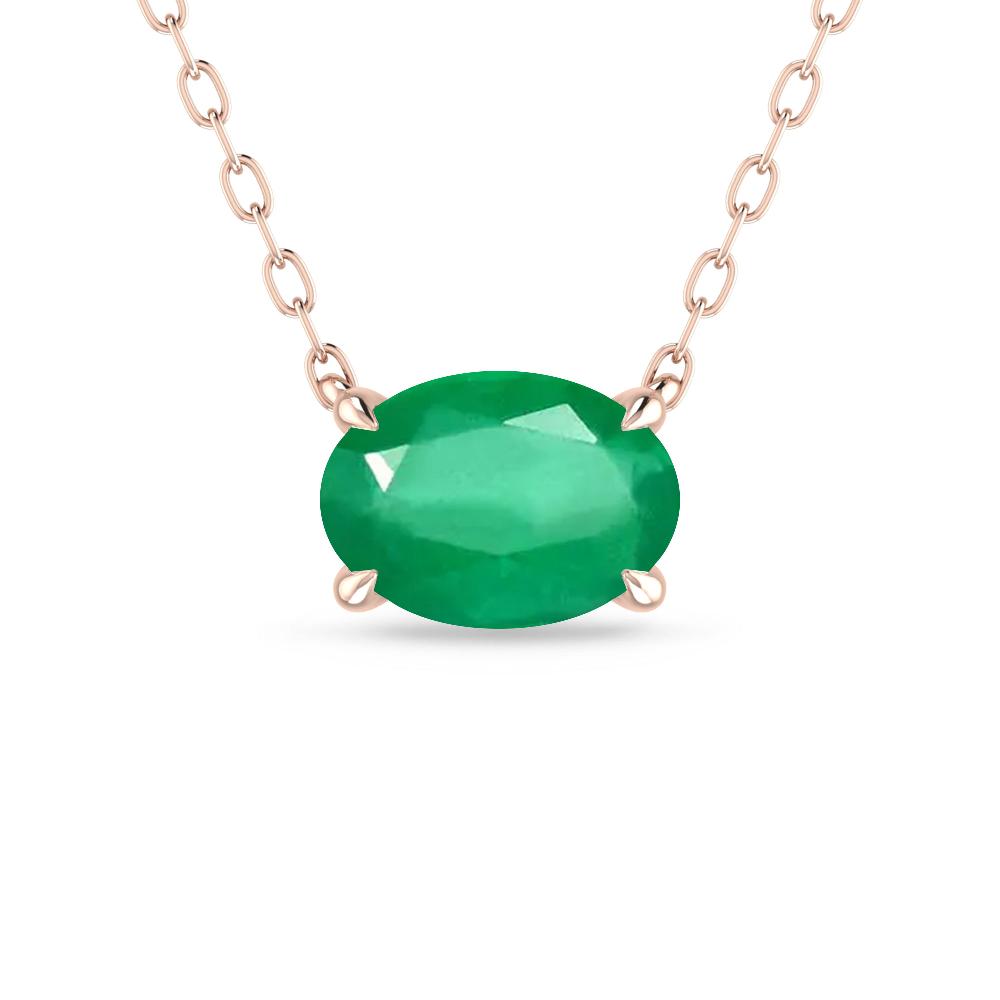 Rose Gold - Emerald