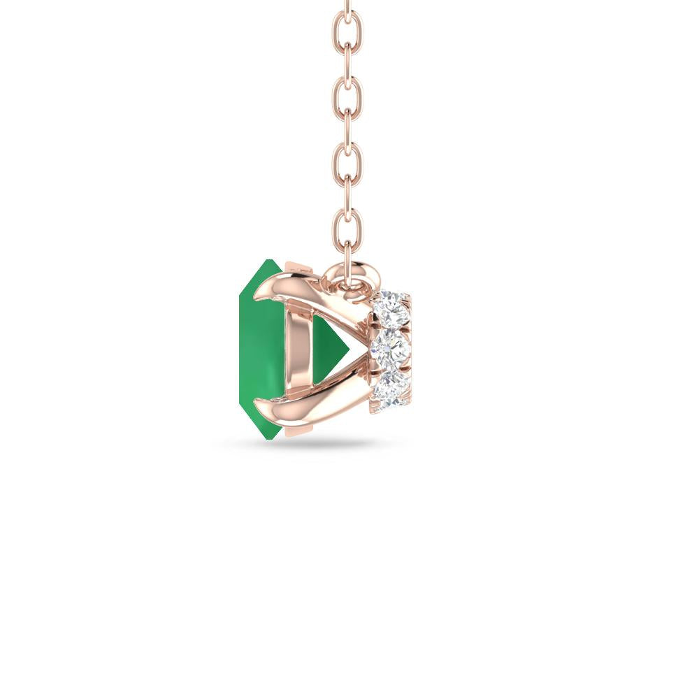 Rose Gold - Emerald