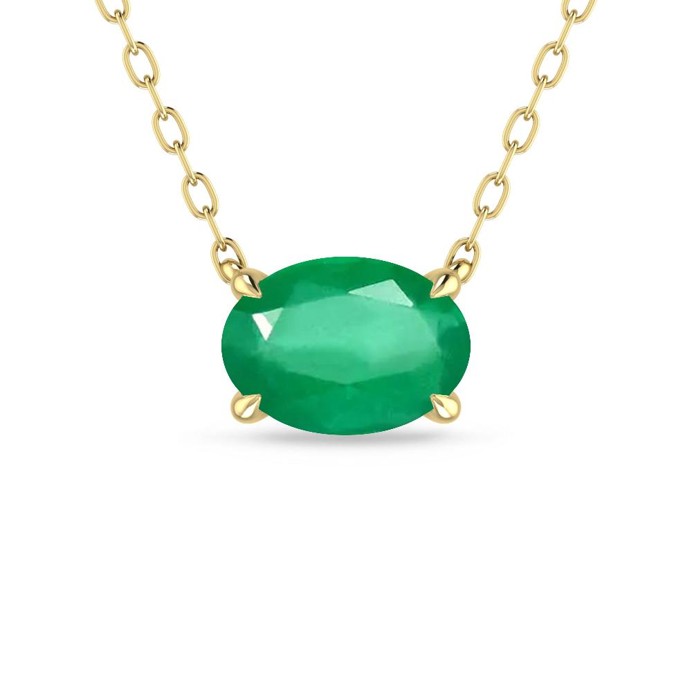 Yellow Gold - Emerald