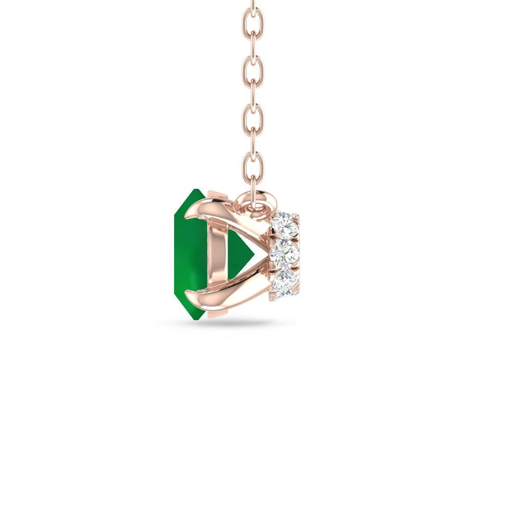 Rose Gold - Emerald