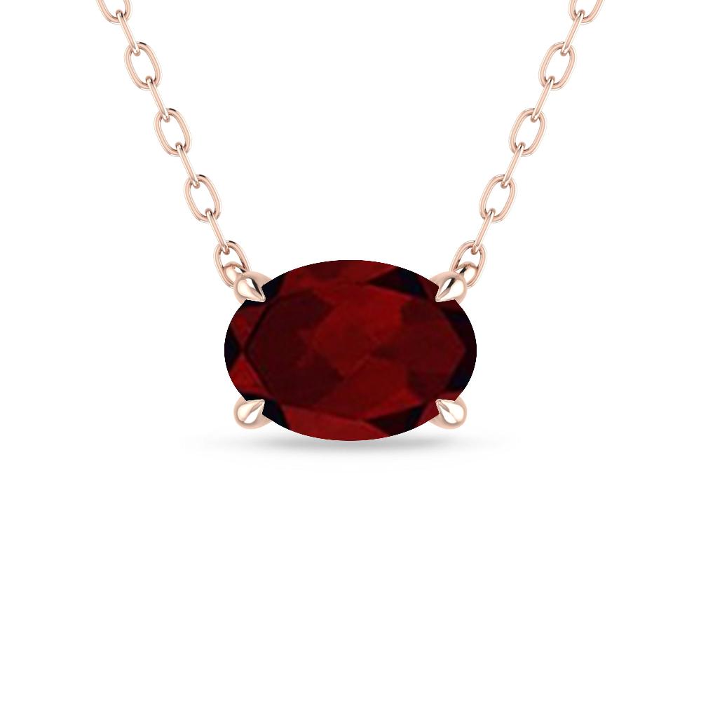 Rose Gold - Garnet