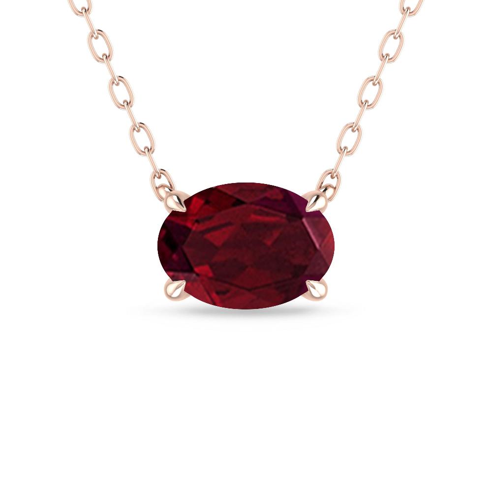 Rose Gold - Garnet