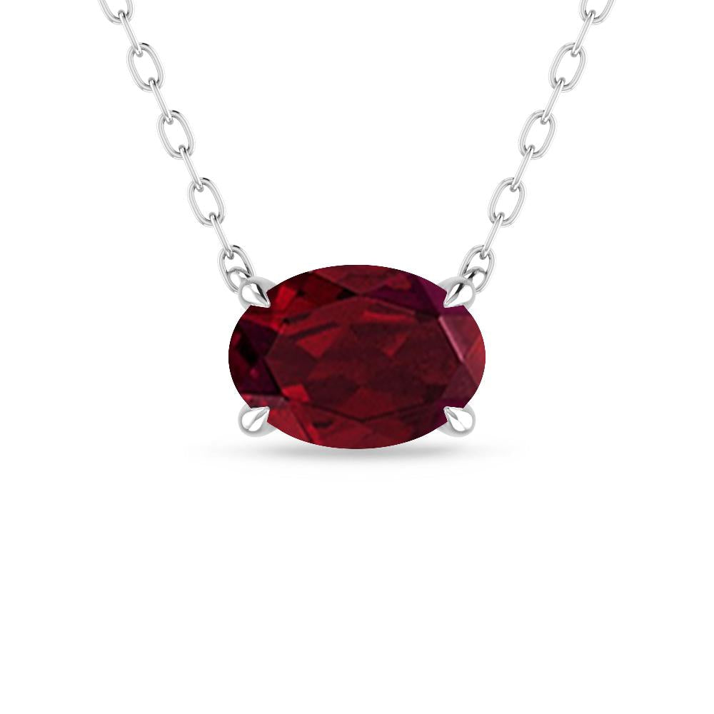 White Gold - Garnet