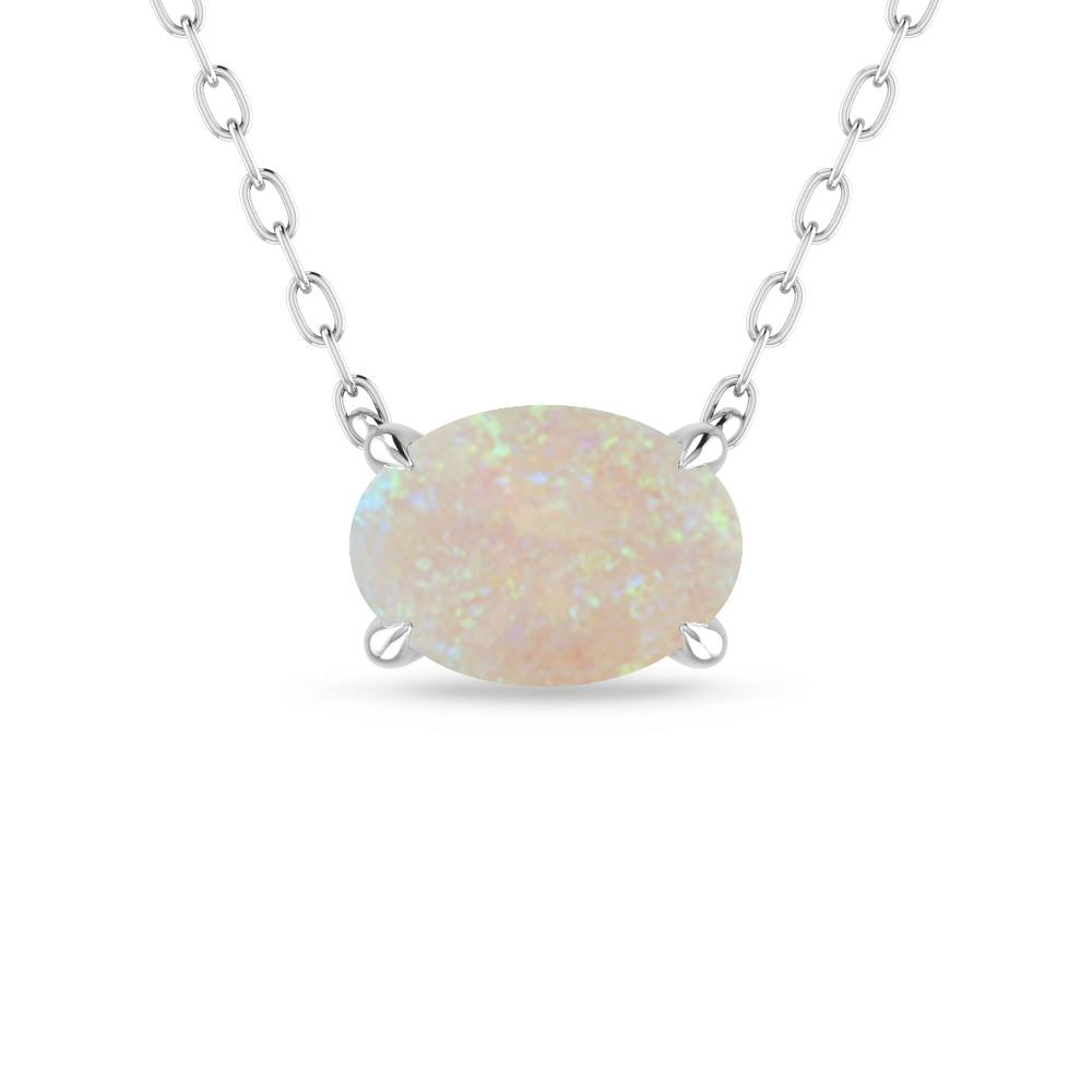 White Gold - Opal
