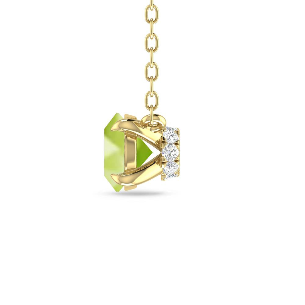 Yellow Gold - Peridot
