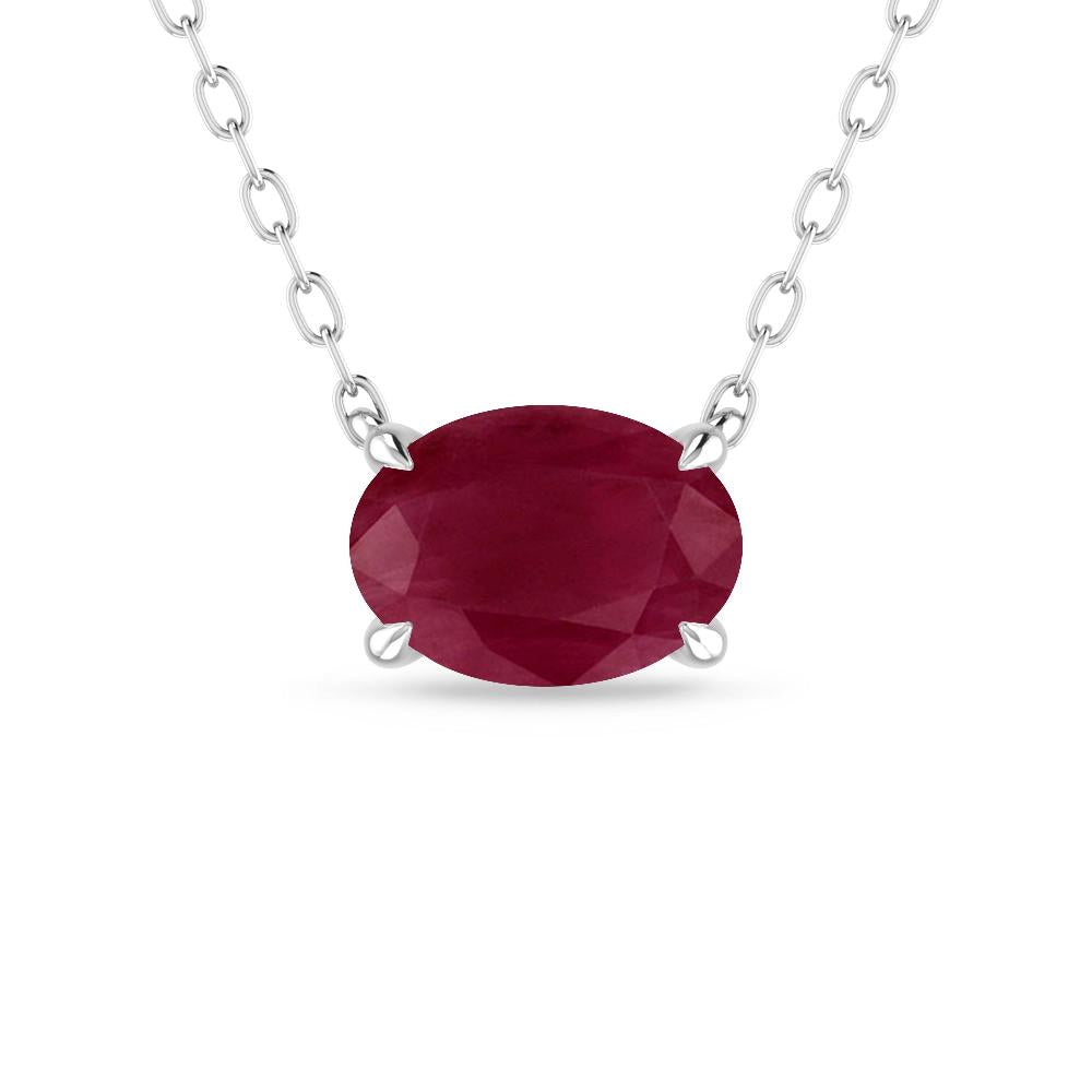 White Gold - Ruby