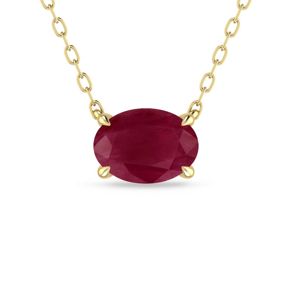 Yellow Gold - Ruby