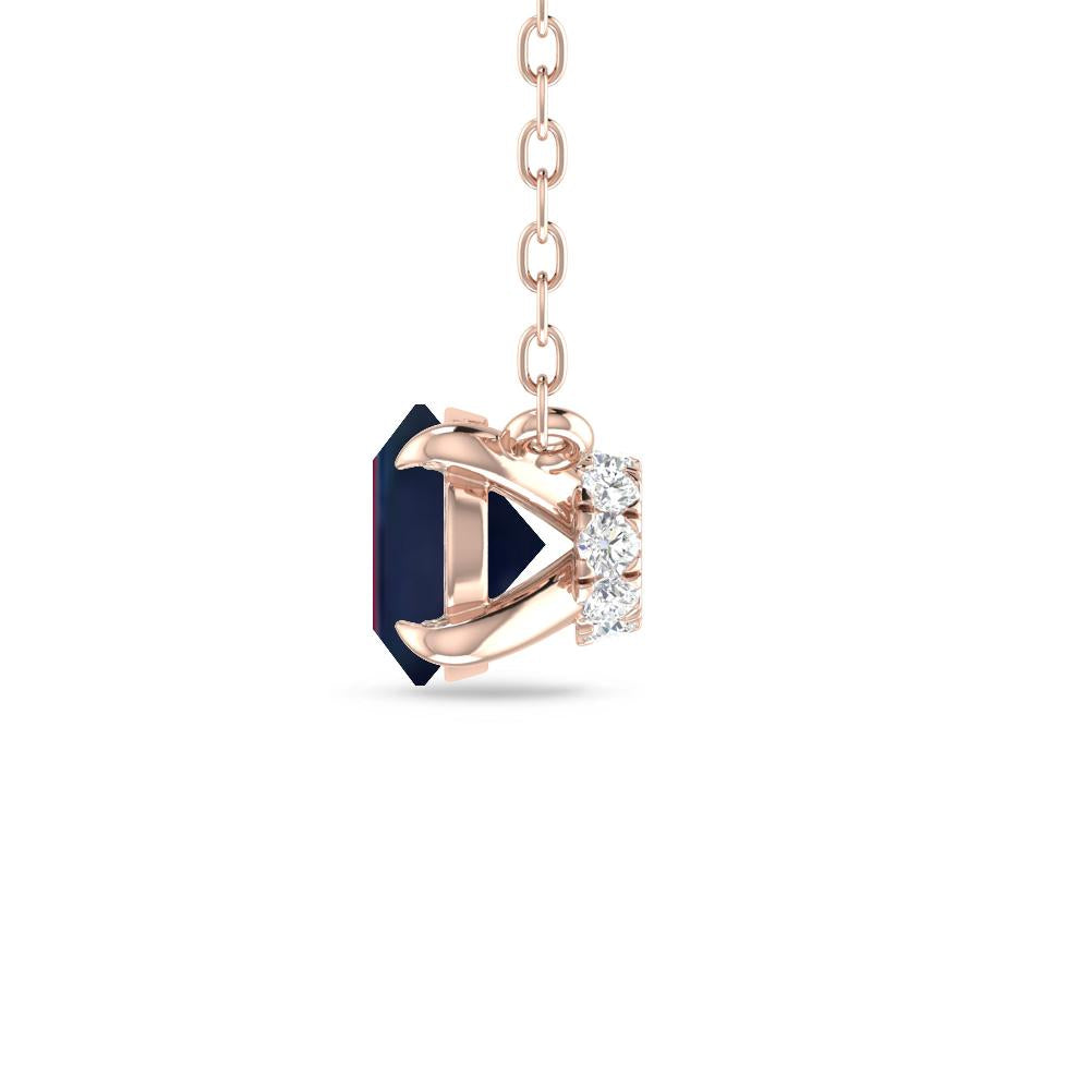Rose Gold - Sapphire