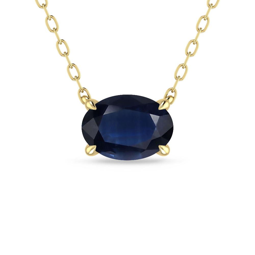 Yellow Gold - Sapphire