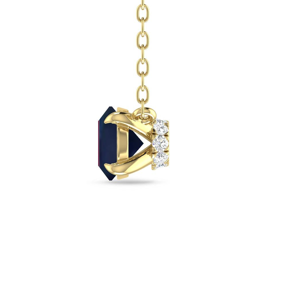 Yellow Gold - Sapphire