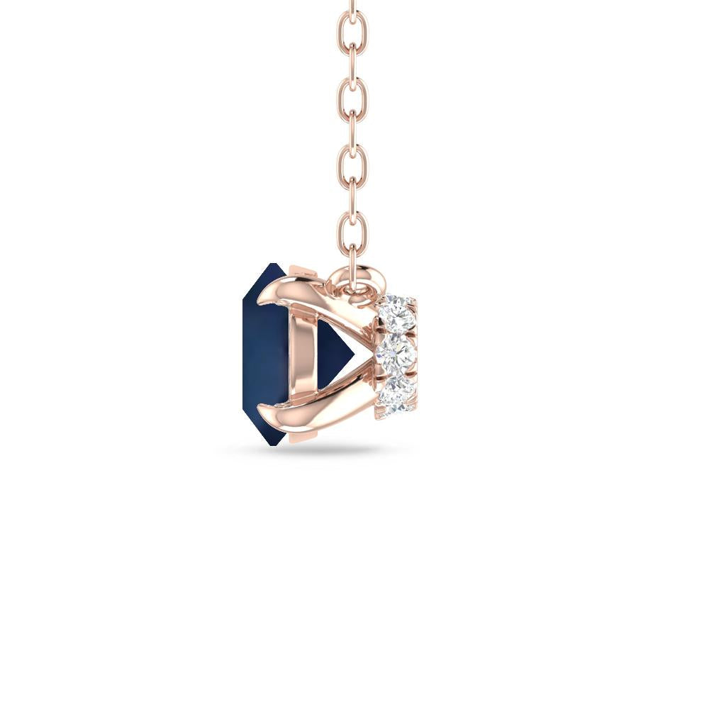 Rose Gold - Sapphire