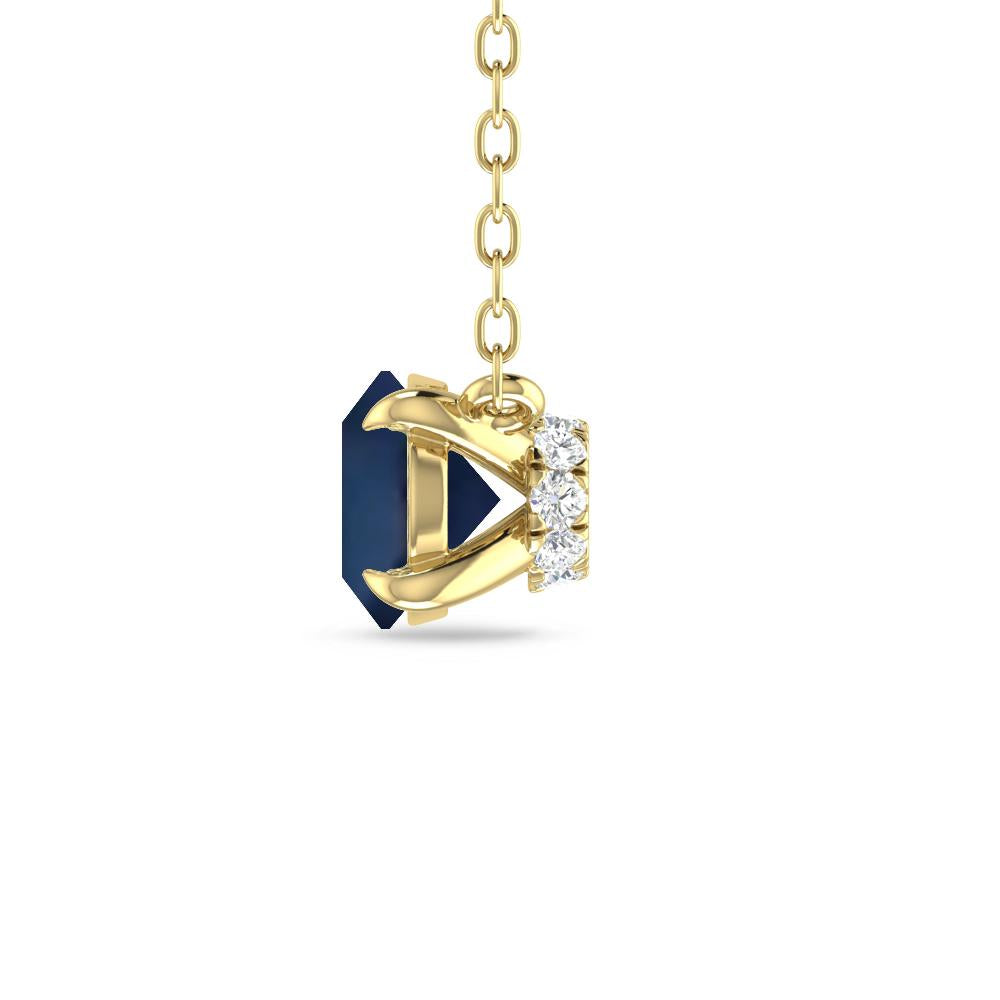 Yellow Gold - Sapphire