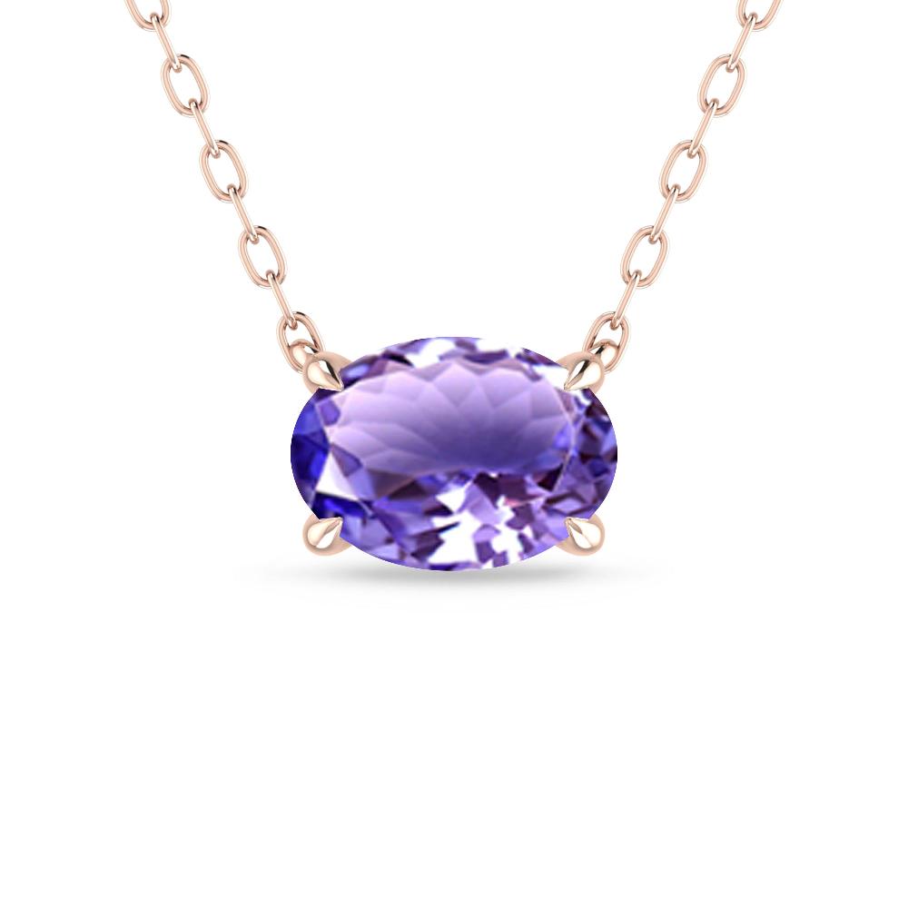 Rose Gold - Tanzanite