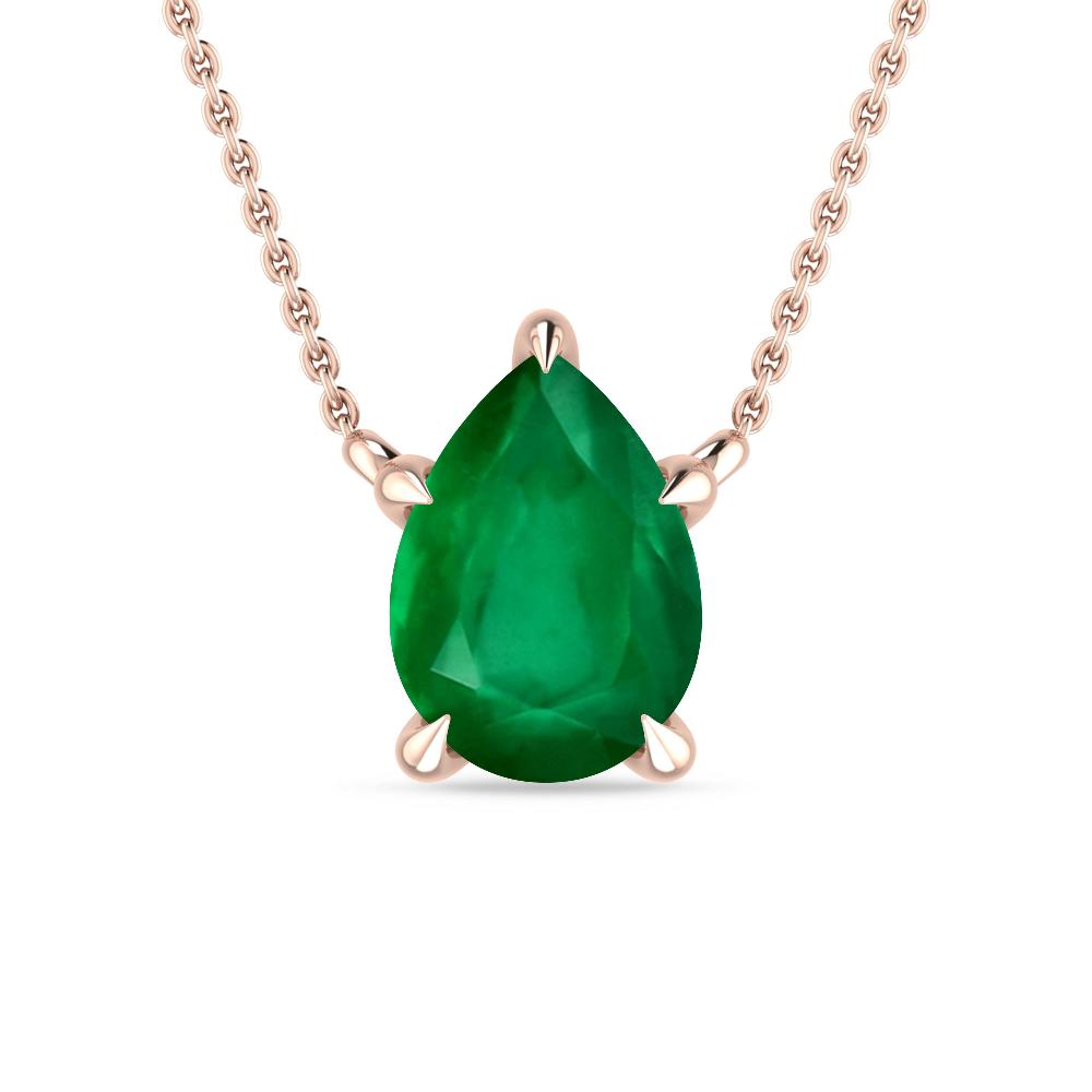 Rose Gold - Emerald