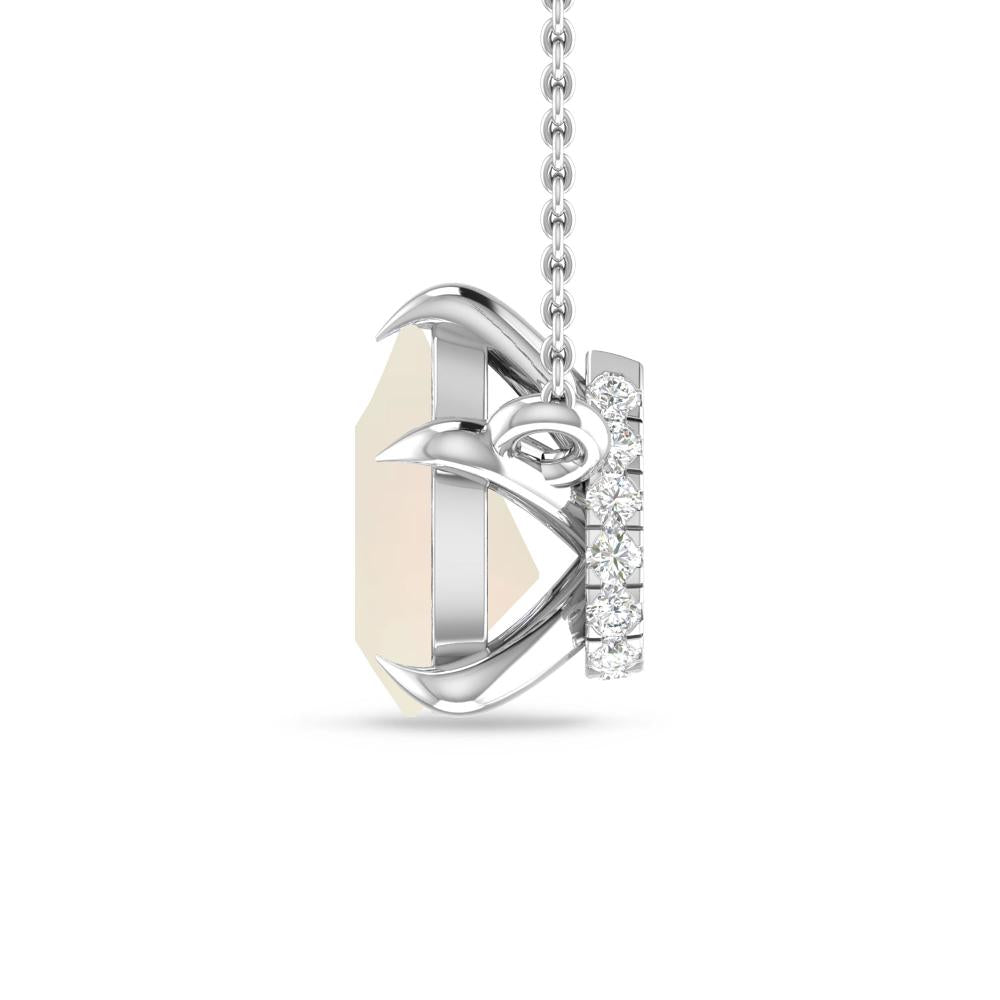 White Gold - Opal