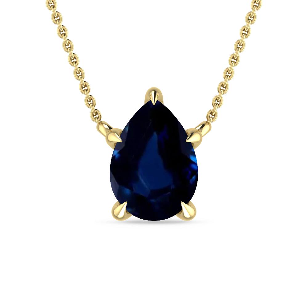 Yellow Gold - Sapphire