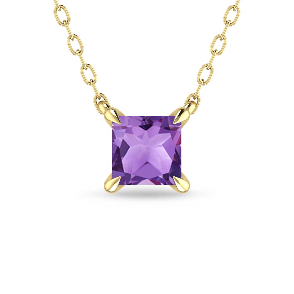 Yellow Gold - Amethyst