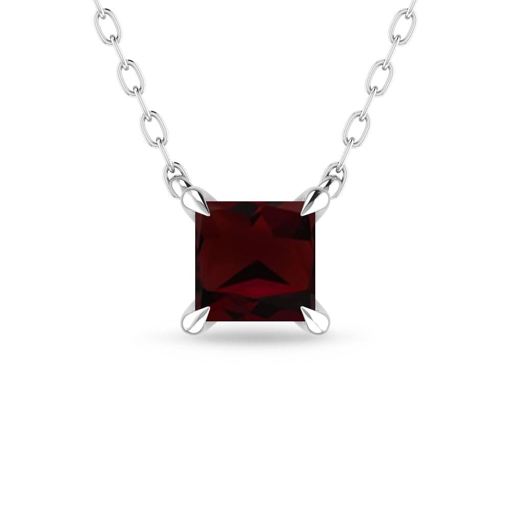 White Gold - Garnet