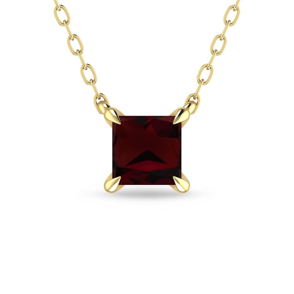 Yellow Gold - Garnet