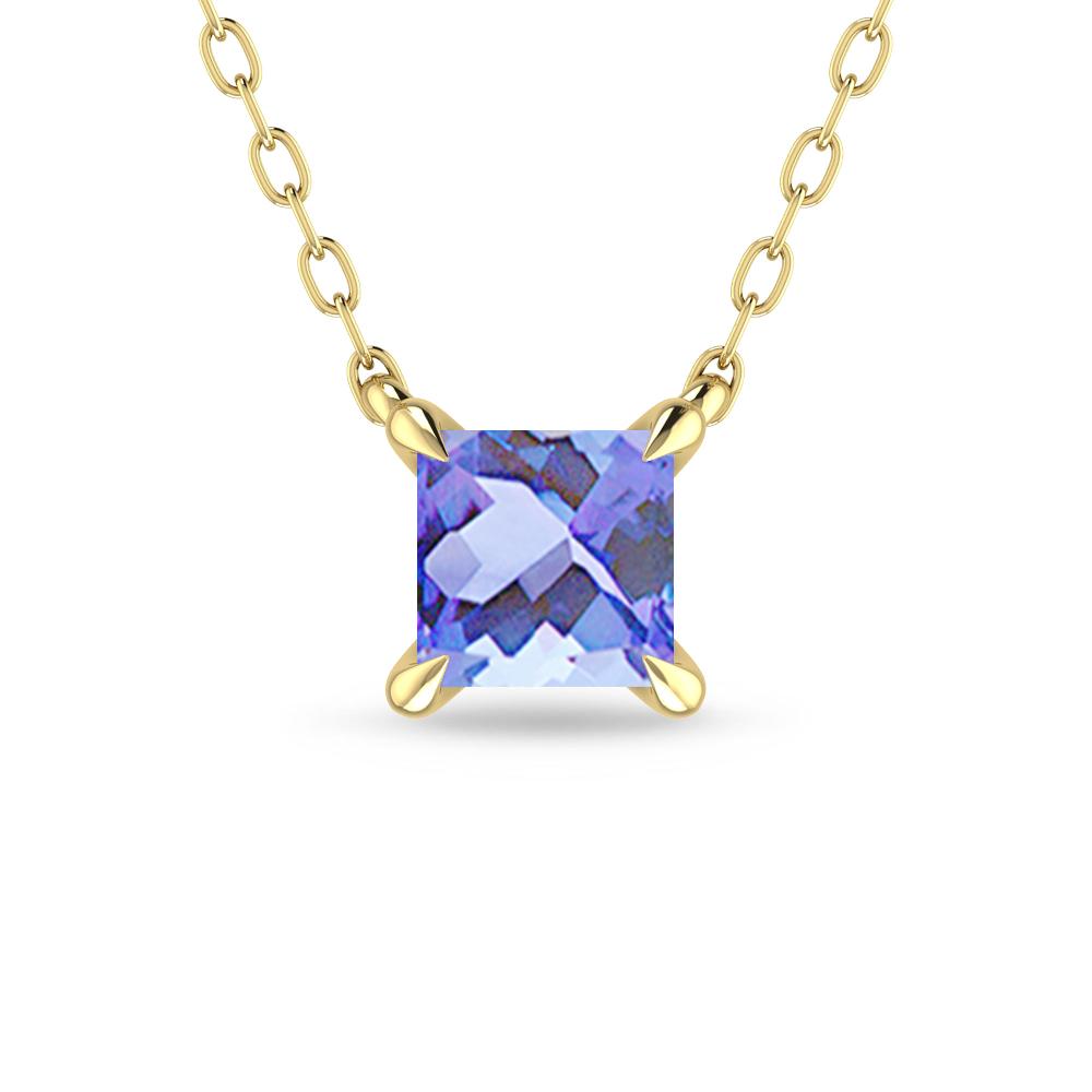 Yellow Gold - Tanzanite