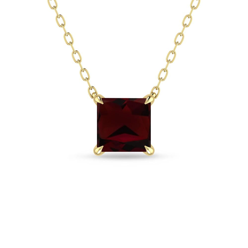 Yellow Gold - Garnet