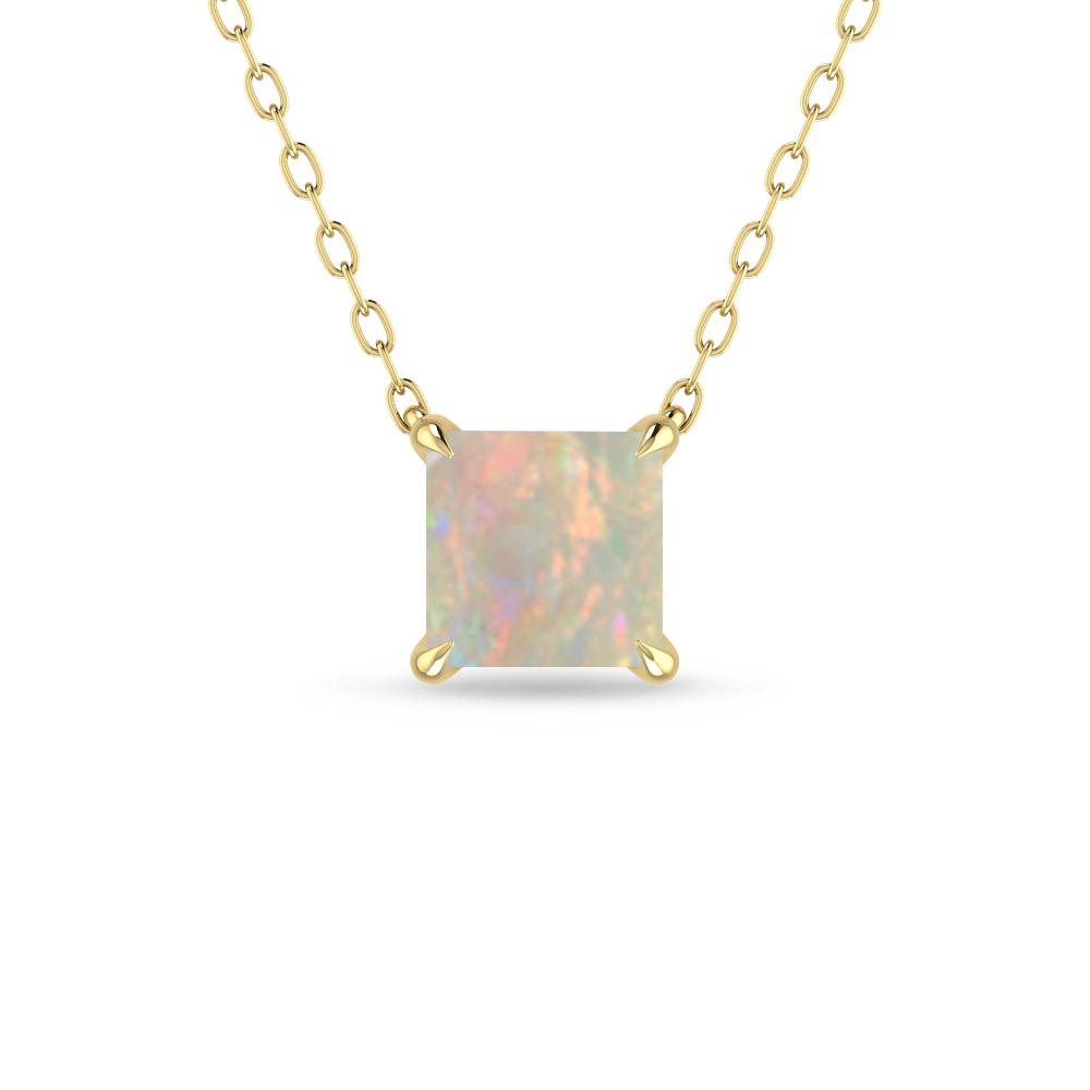 Yellow Gold - Opal