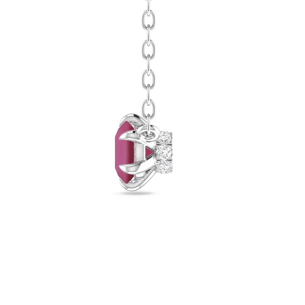 White Gold - Pink Tourmaline