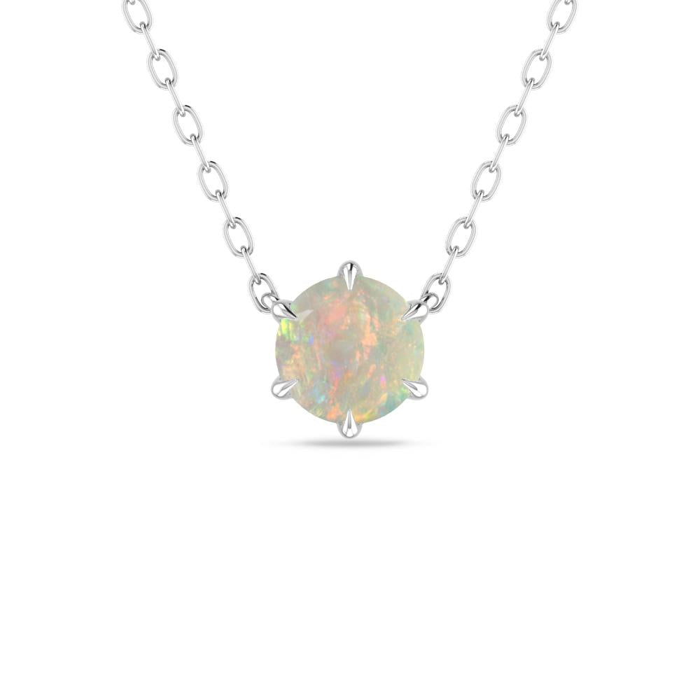 White Gold - Opal