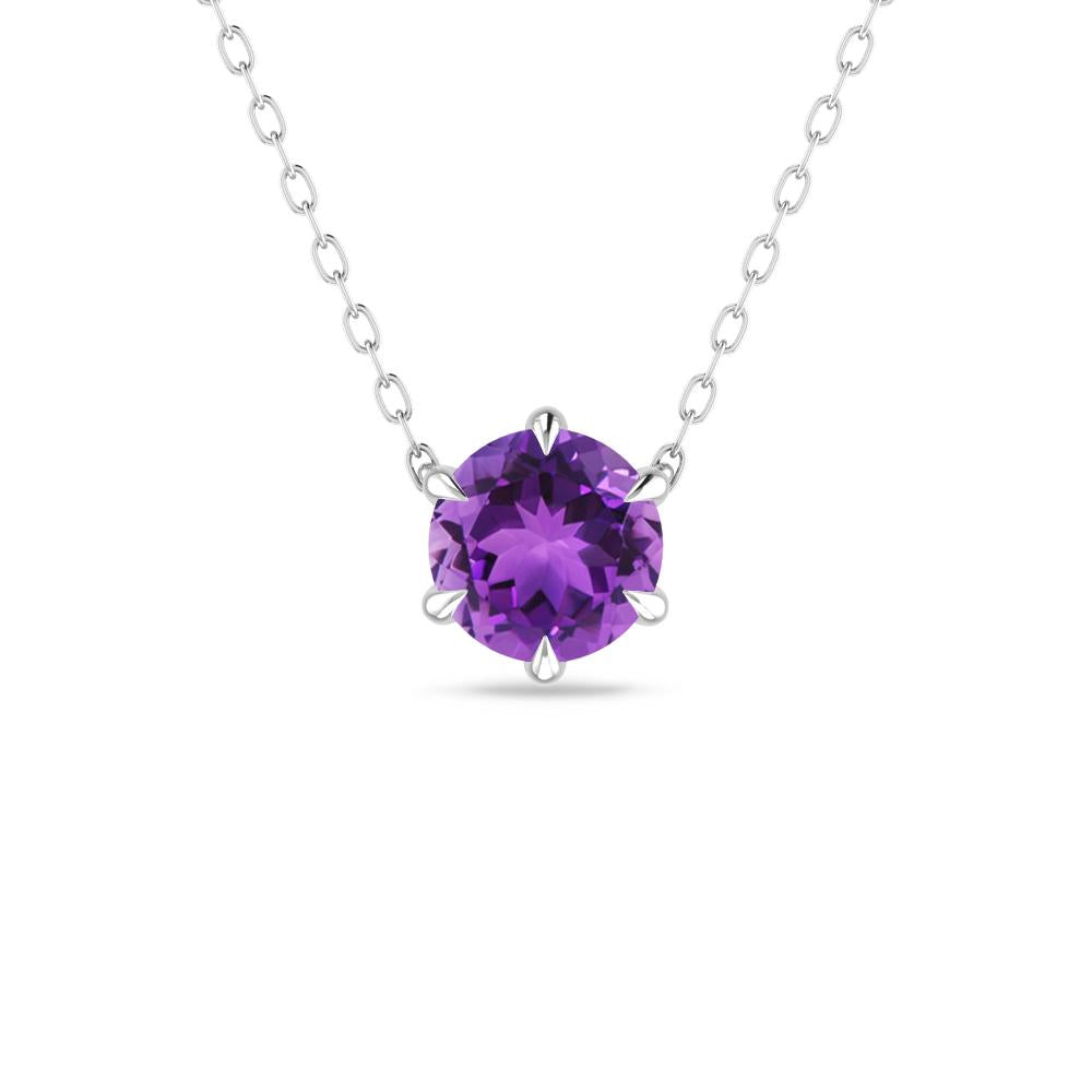 White Gold - Amethyst