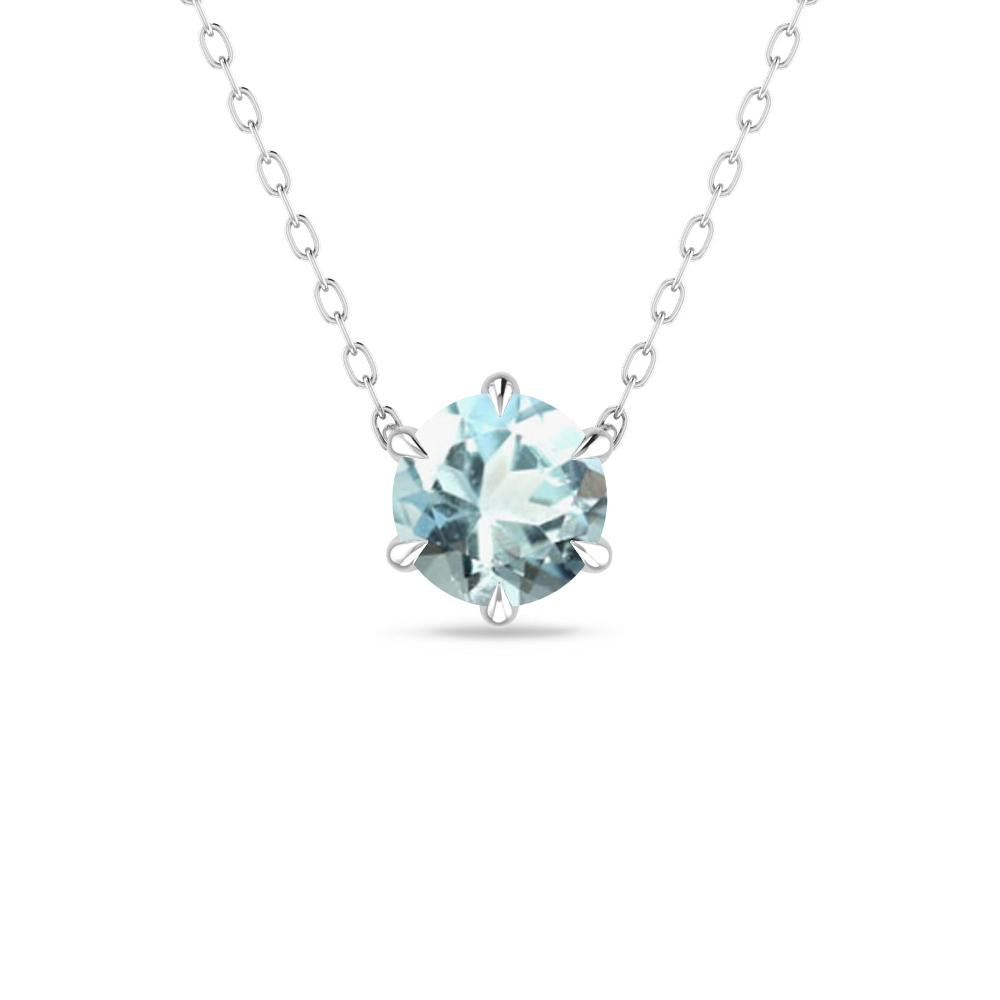 White Gold - Aquamarine