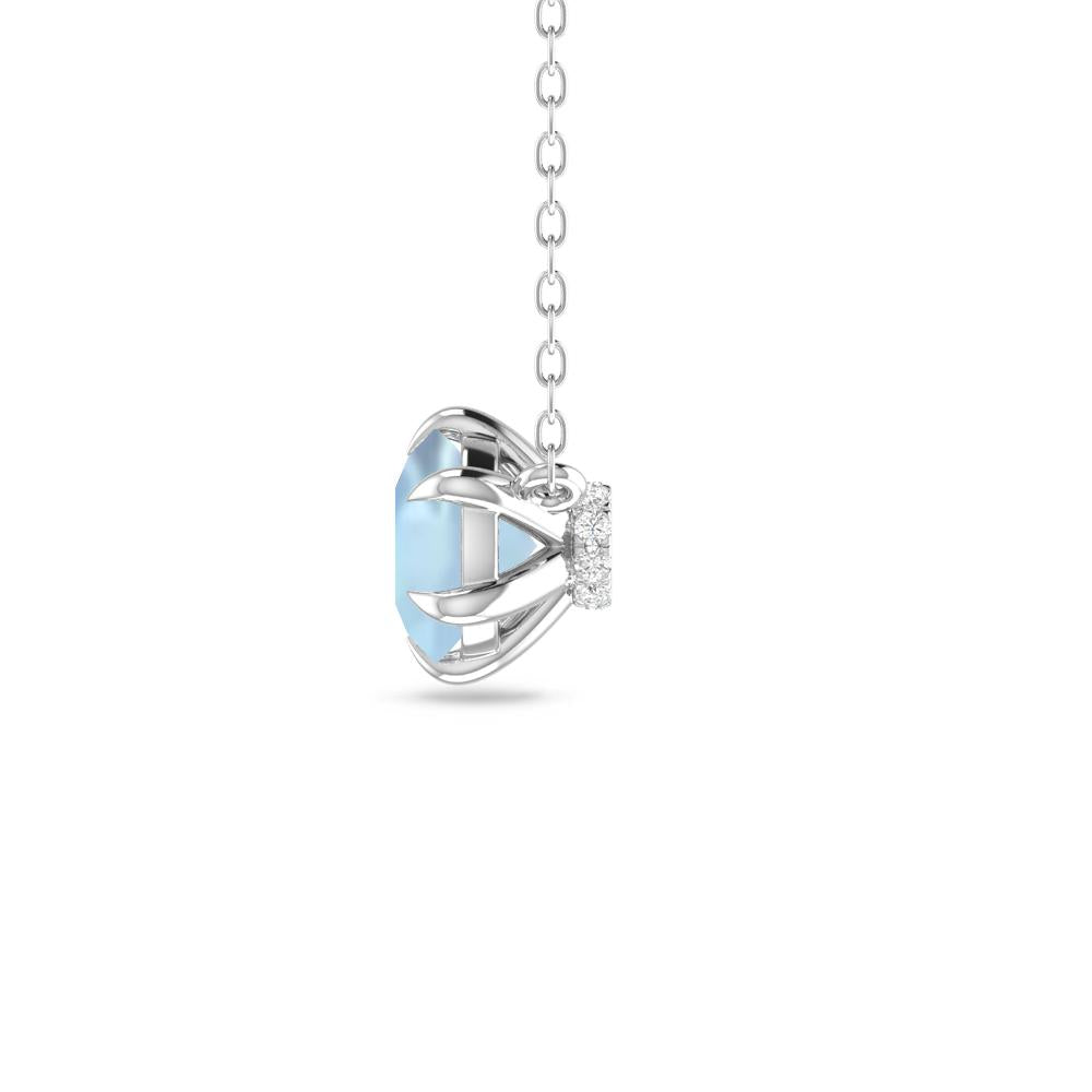 White Gold - Aquamarine