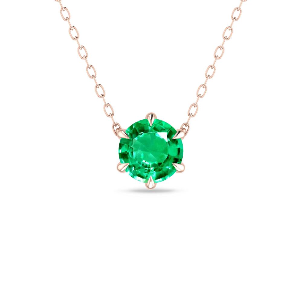 Rose Gold - Emerald