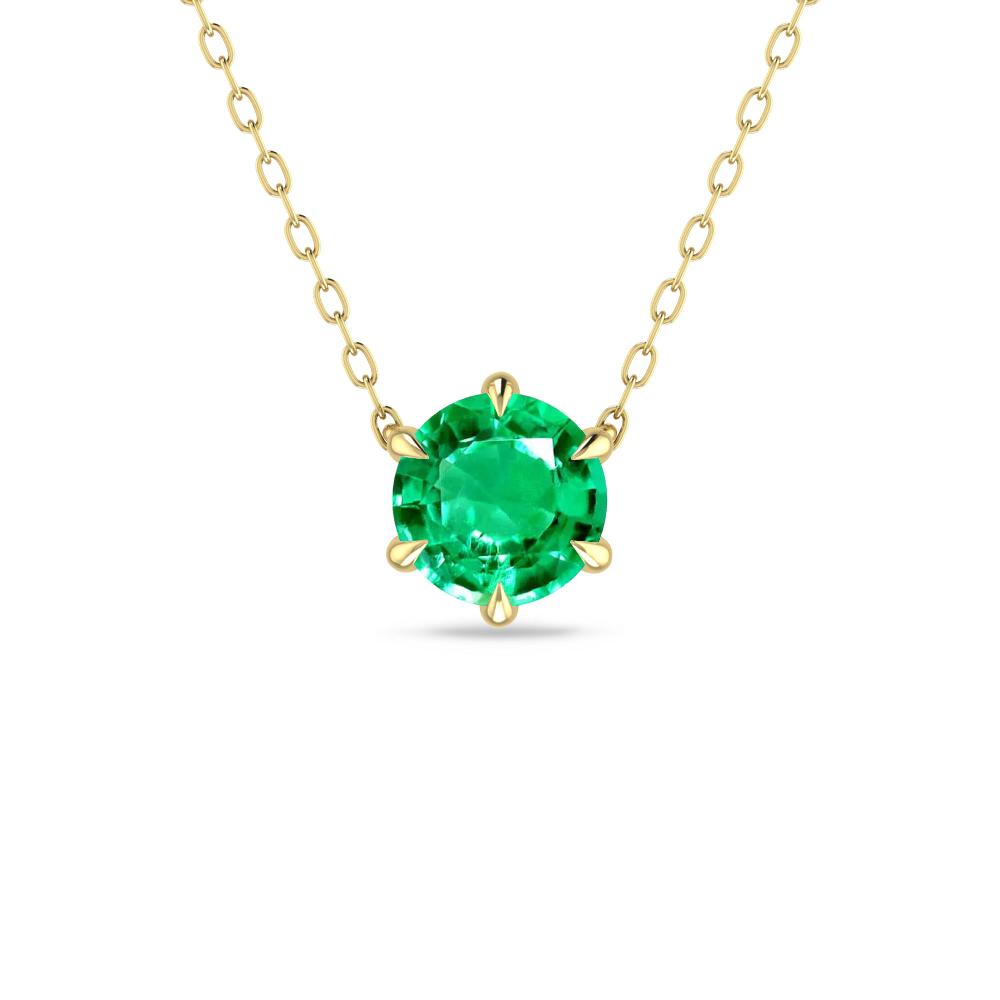 Yellow Gold - Emerald