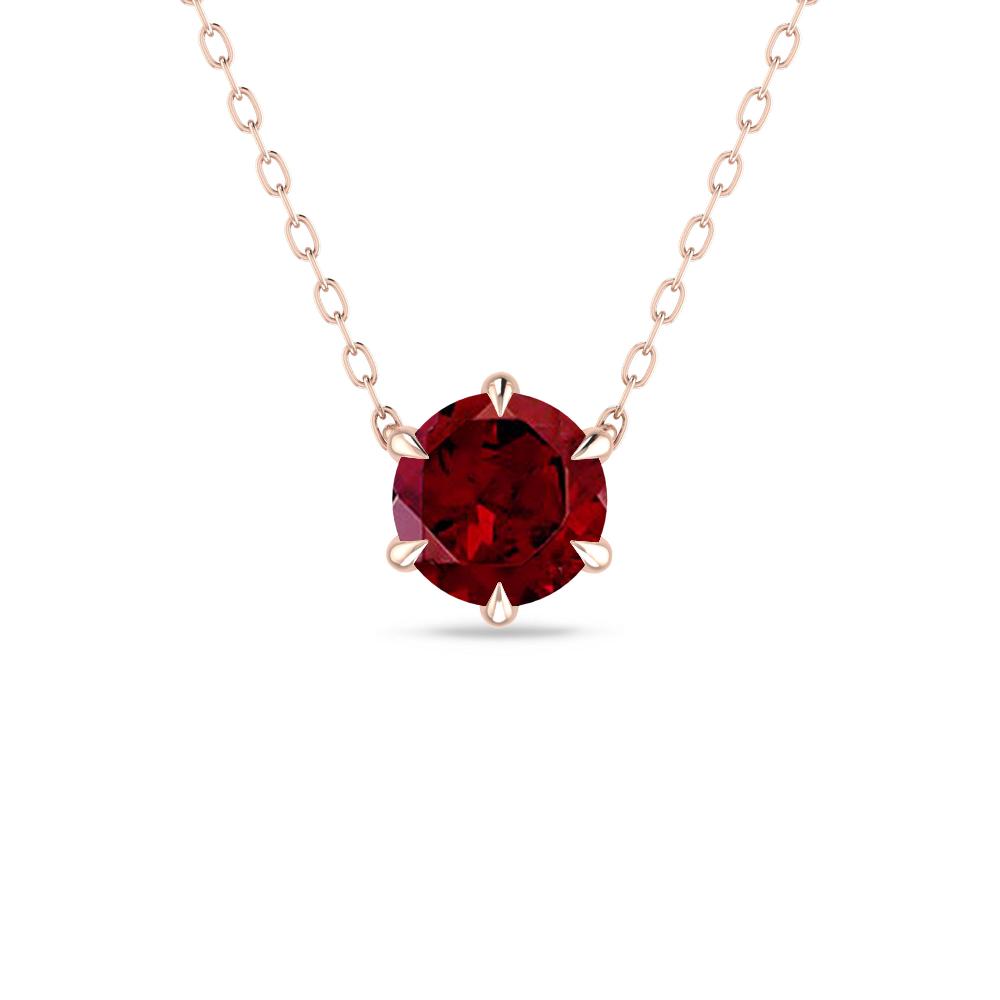 Rose Gold - Garnet