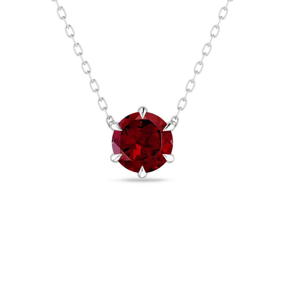 White Gold - Garnet