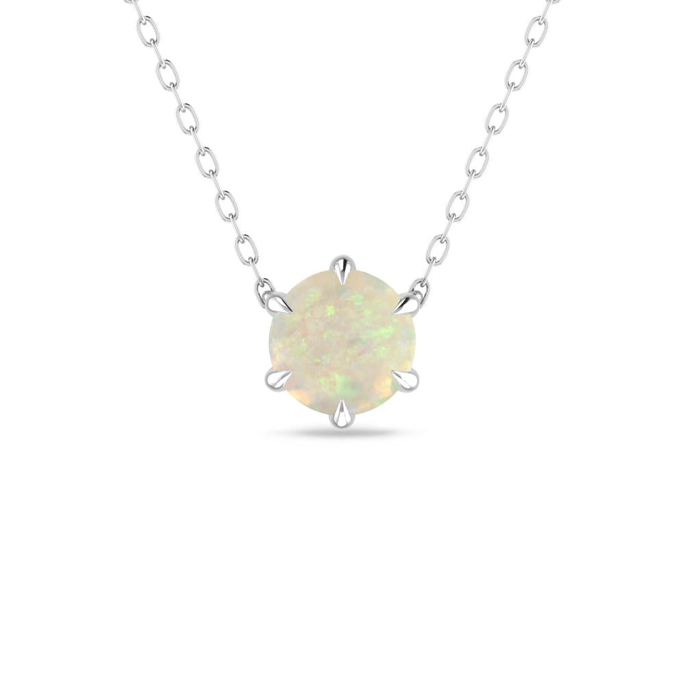 White Gold - Opal
