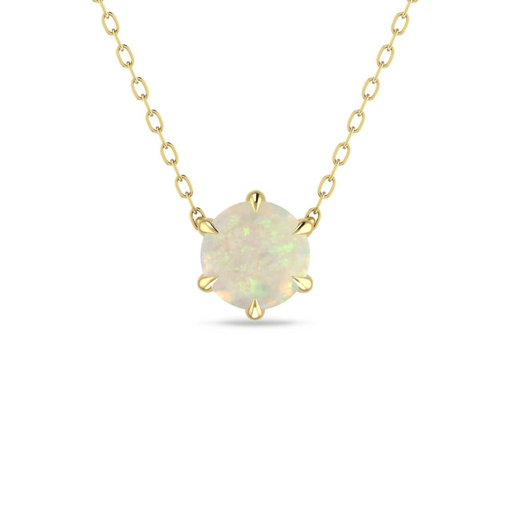 Yellow Gold - Opal