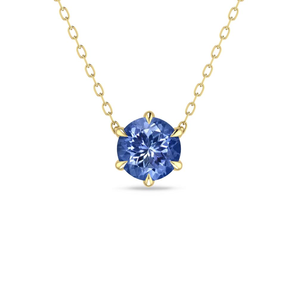 Yellow Gold - Tanzanite