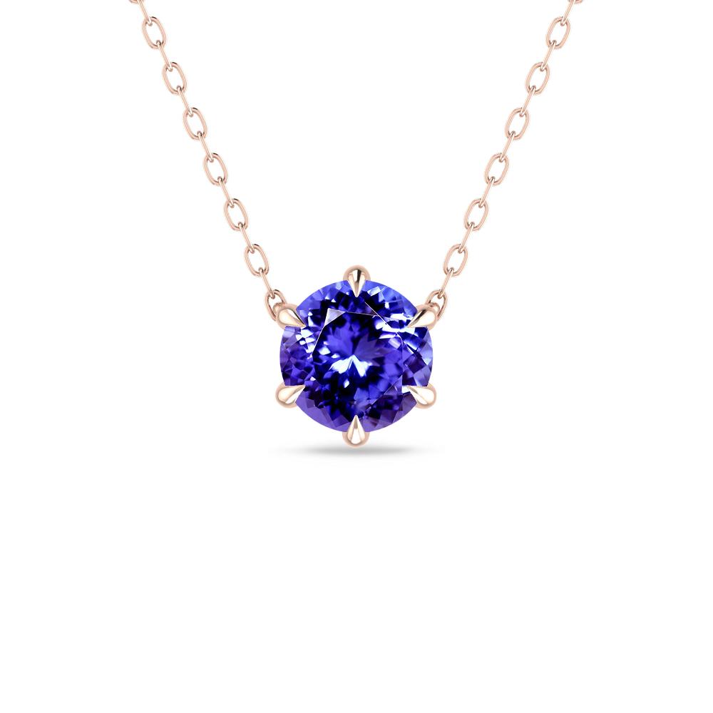 Rose Gold - Tanzanite