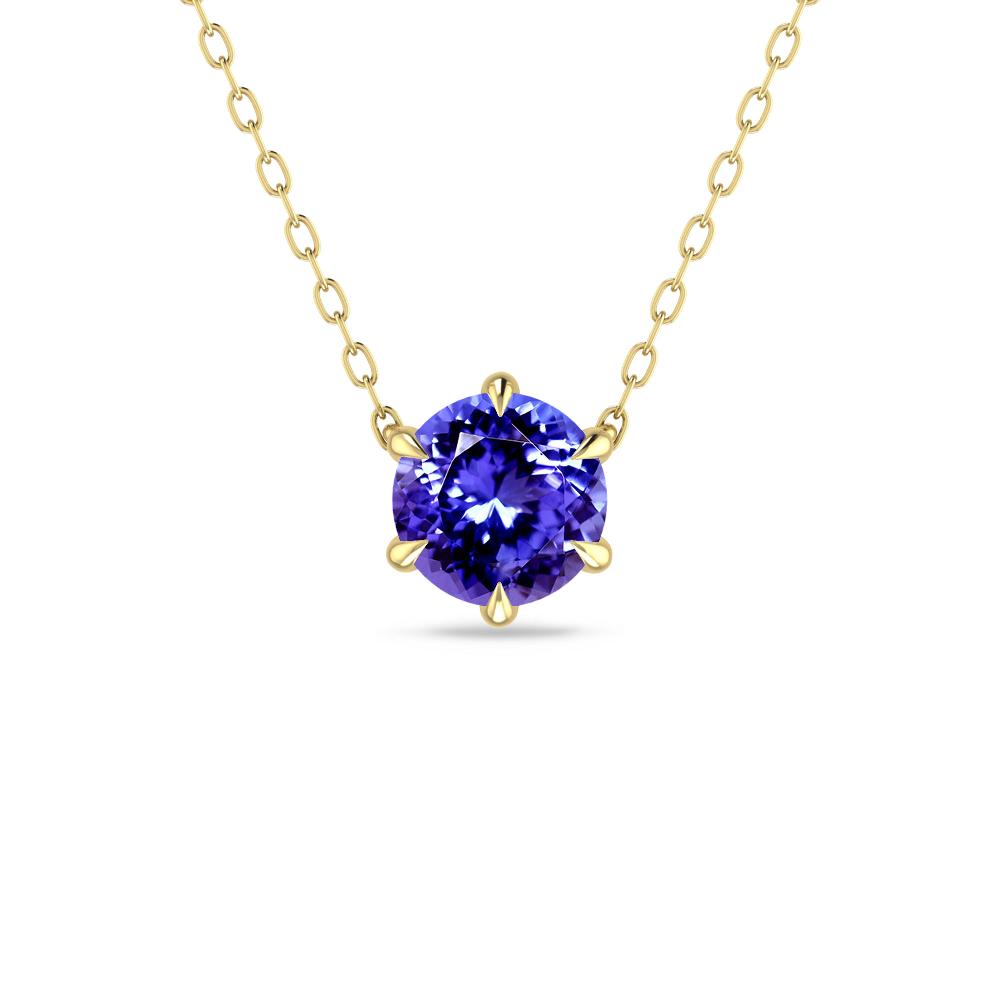 Yellow Gold - Tanzanite