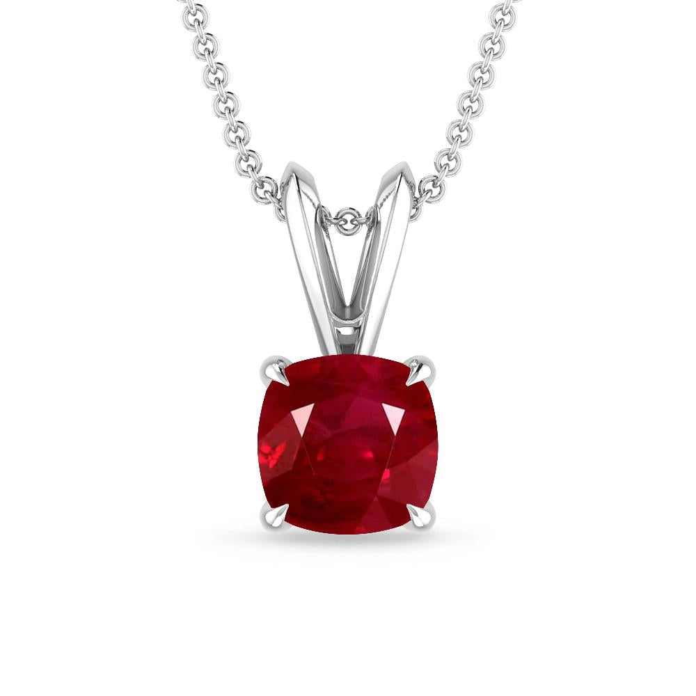 White Gold - Ruby